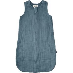 Organic 100% Cotton Baby Sleep Sack 6-12 Months 1.0 Tog Zipper Muslin Sleep